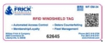 Windshield RFID Tag